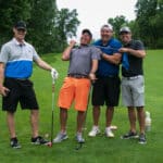 Attendees at 2021 Peace, Love & Hot Wings Golf Tournament.