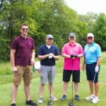 Attendees at 2021 Peace, Love & Hot Wings Golf Tournament.