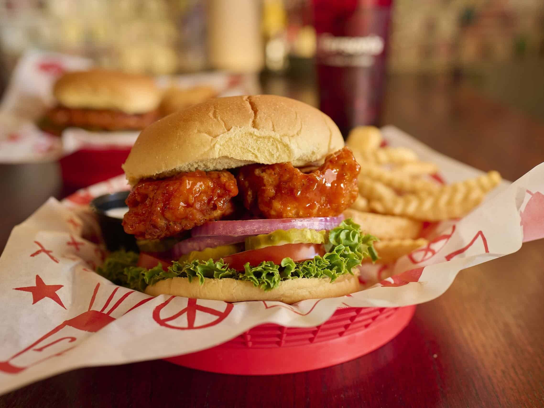 Jefferson's Chicken Sandwich with Fries