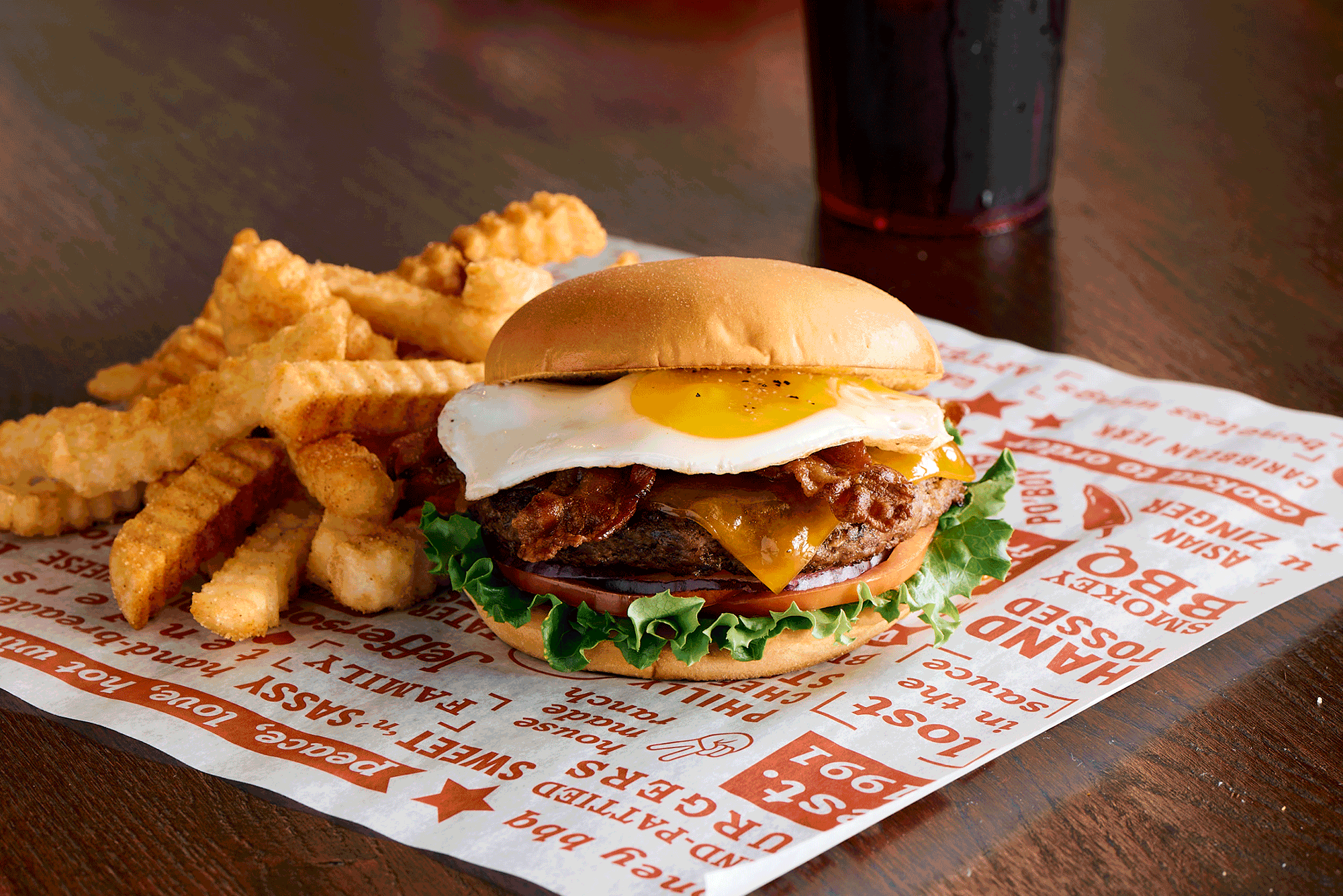 Jefferson's Brunch Burger